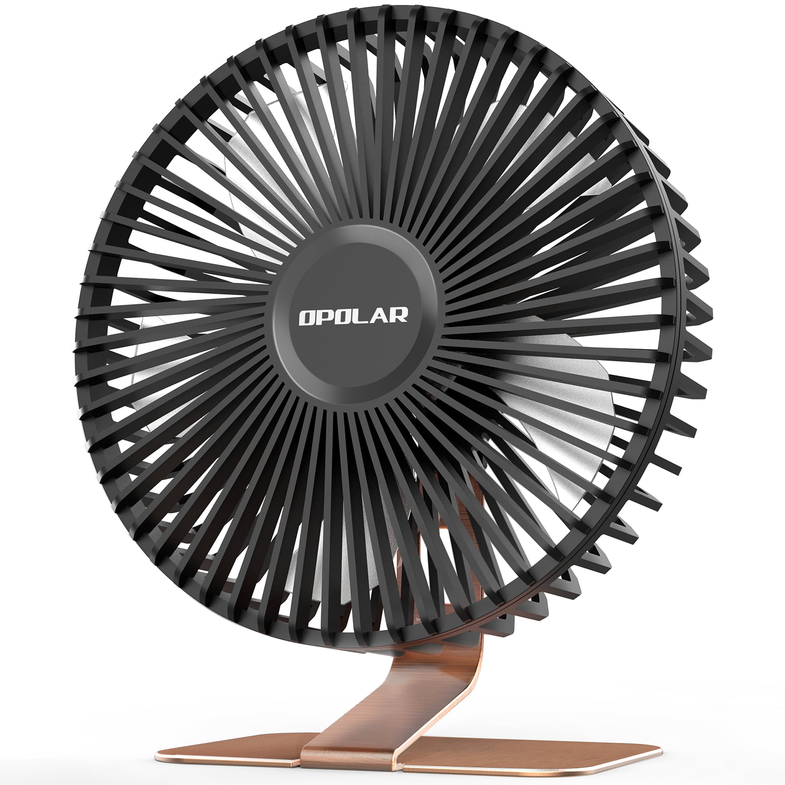 Table Desk Personal Fan with Two Speeds Powerful Airflow Whisper Quite Operation for Home Office Camping COMLIFE 9 Inch Battery Operated & USB Powered Metal Desk Fan 