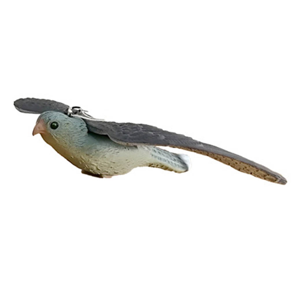 Artificial Feather Flying Birds for Garden Decoration Home Decoration 