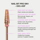 thumbnail image 4 of Broca para uñas para cutículas Curacoro 5 en 1 Nail Bit Pro XXC+XXF, 4 of 8