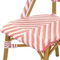 thumbnail image 5 of Furniture of America Acti Modern Aluminum Patio Dining Chair in Pink, 5 of 8