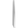 thumbnail image 4 of Ekena Millwork 74"W x 37"H x 2"P Half Round 3 Spoke Architectural Grade PVC Pediment, 4 of 7
