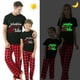 thumbnail image 4 of Pijama familiar a juego de Navidad, luminoso, brillante, con mi tubo, rojo, corto, 4 of 4