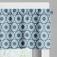thumbnail image 3 of Ambesonne Eastern Window Valance, Vintage Floral Spring, 54" X 18", Blue White, 3 of 5