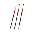 thumbnail image 1 of keepw 3pcs/set Art Brushes Set Makeup Tools Painting Pen for False Tips Gel Polish Red, 1 of 3