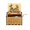 thumbnail image 4 of Delightful Wooden Antique Carved Hand Cranked Music Box - Perfect Christmas Gift for Kids, Mom, Dad, Friends & More!, 4 of 5