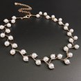 thumbnail image 3 of Collier de Mode Simple Élégant Collier Clavicule en Forme de Perle Collier Ras-du-Cou pour Femmes, 3 of 10