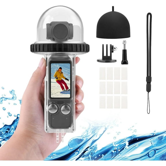 OSMO Pocket 3 40M/131FT Underwater Diving Case Protective Shell Compatible for DJI Osmo Pocket 3 Waterproof Accessories Diving Housing Protective Shell