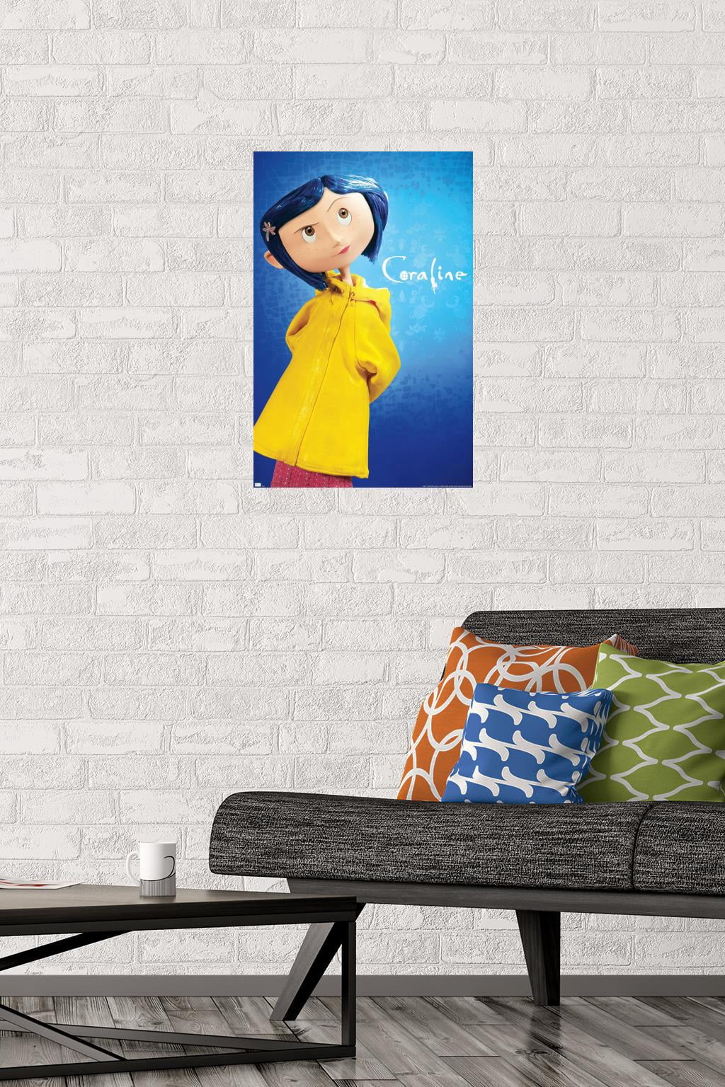 Coraline - Thinking Wall Poster, 14.725" x 22.375"