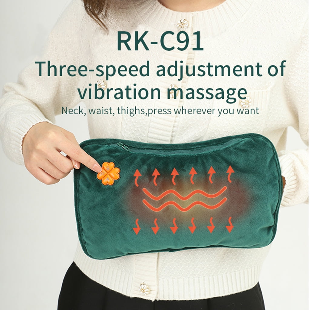 for Smart Electric USB Hand Warmer Portable Rechargeable Heating Winter Foot Body Heater Pad Hot Bag Pillow