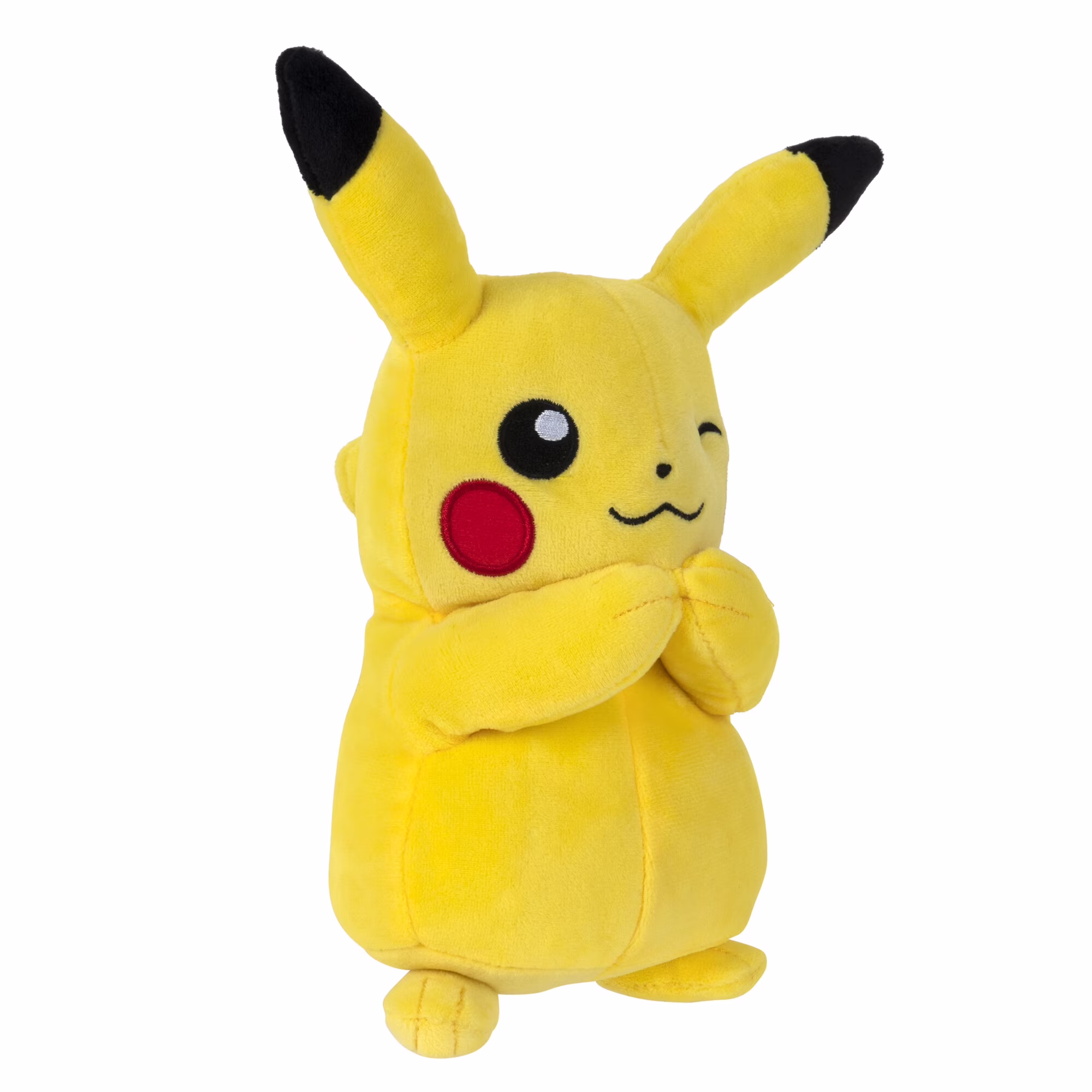 thumbnail image 2 of Pokemon Winking Pikachu 8-Inch Plush Stuffed Animal Toy - Officially Licensed, 2 of 5