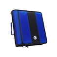 thumbnail image 2 of Case It Case-it Classic 2 3-Ring Zipper Binder Blue D251, 2 of 2