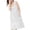 White, variant on Kaemgyyd Robes for Women Cute Thick Towel Lounge Bathrobe Sleeveless Quick-Dry Robe with Pockets(White,One Size)