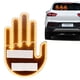 thumbnail image 1 of Señal luminosa para ventana trasera de coche, luz de gestos con los dedos, con mando a distancia, luz de advertencia, decoración divertida para coche y camión para hombres y mujeres, 1 of 5