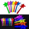 thumbnail image 2 of 5pcs Led Glow Stick Star Glow Wand Light Up Sticks For Party Star Light up Wand, 2 of 5