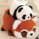 thumbnail image 5 of Panda creativo de doble cara que se transforma en carpincho, muñeco de peluche transformable 2 en 1, regalo suave para niños, 5 of 5
