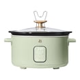 thumbnail video image 3 of Beautiful 6 Qt Programmable Slow Cooker, Sage Green by Drew Barrymore, 3 of 14