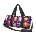 thumbnail image 1 of XMXT Gym Bag for Women, Halloween Candy Skeleton Cartoon Print Large Capacity Gym Duffle Bag, Multicolor, 1 of 8