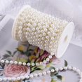 thumbnail image 3 of Guirnalda de Perlas AdasBridal para Manualidades 6 mm, 10 m Marfil para Boda, 3 of 8