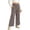 Brown, variant on Girls Casual High Waist Wide Leg Pants Loose Fit Fashionable Trousers Comfortable Elastic Waistband for Daily Wear Pants Girl Neon Leggings for Girls 2t Girls Pants Pack