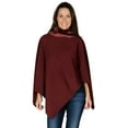 thumbnail image 2 of Lord Daniel Women's Knitted Long Poncho Top - Winter Collection - Casual Solid, 2 of 4