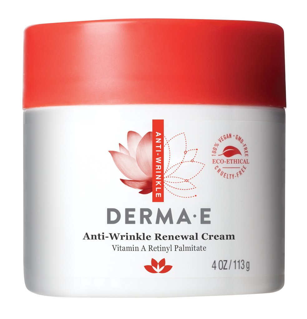 Derma E - Derma Anti-Wrinkle Vitamin A Retinyl Palmitate Creme Moisturizer 4 oz - Walmart.com 