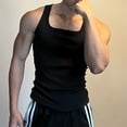 thumbnail image 2 of INCERUN Mens Sleeveless Sport Tracksuit Tops Vests Tank GYM Fitness Solid Tee Shirts, 2 of 6
