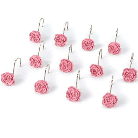 Live Laugh Love Bath Collection - Set of 12 Shower Hooks