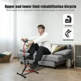 thumbnail image 6 of Zksm Rehabilitation Trainer, Hand Arm Leg Knee Peddler, Upper Lower Limb Rehabilitation Machine, Adjustable Fitness Equipment for Seniors, Elderly Home Pedal Exercise Bike for Total Body, 6 of 7