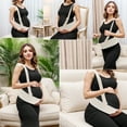thumbnail image 6 of Unique Bargains Maternity Belly Band with Adjustable Straps 1 Pc Large Apricot, 6 of 7