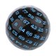 thumbnail image 4 of Dados Acrílicos De Varios Lados Para Tablero De Mesa Juego De Rol Bar Club Blue Sunnimix Bola de juego de dados poliédricos, 4 of 8