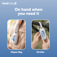 thumbnail image 4 of Jool Baby On-the-Go Diaper Disposal Bag Dispenser (Gray) + 3 Refill Rolls, 4 of 8