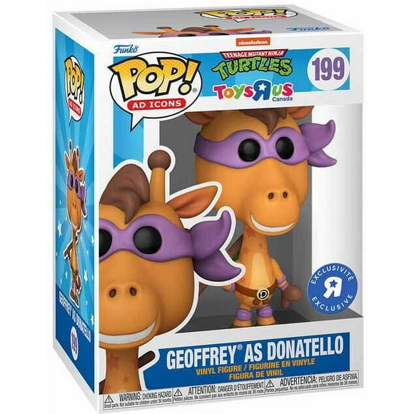 Pop Ad Icons Teenage Mutant Ninja Turtles 3.75 Inch Action Figure Exclusive - Geoffrey As Donatello #199