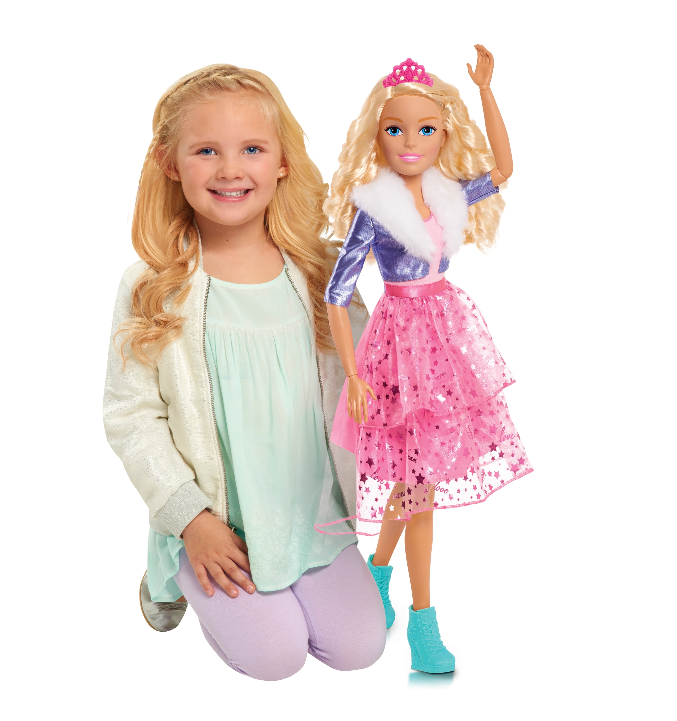 Barbie Princesa De Moda mejor amigo Adventure 28 pulgadas Muñeca Rubia 