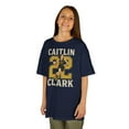 thumbnail image 2 of Caitlin Clark #22 Women basketball Kids Heavy Cotton Tee-KWBCC22070B-Navy-XL, 2 of 4