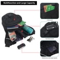 thumbnail image 2 of Cartuchera para motocicleta JShteea Impermeable transpirable negro, 2 of 9