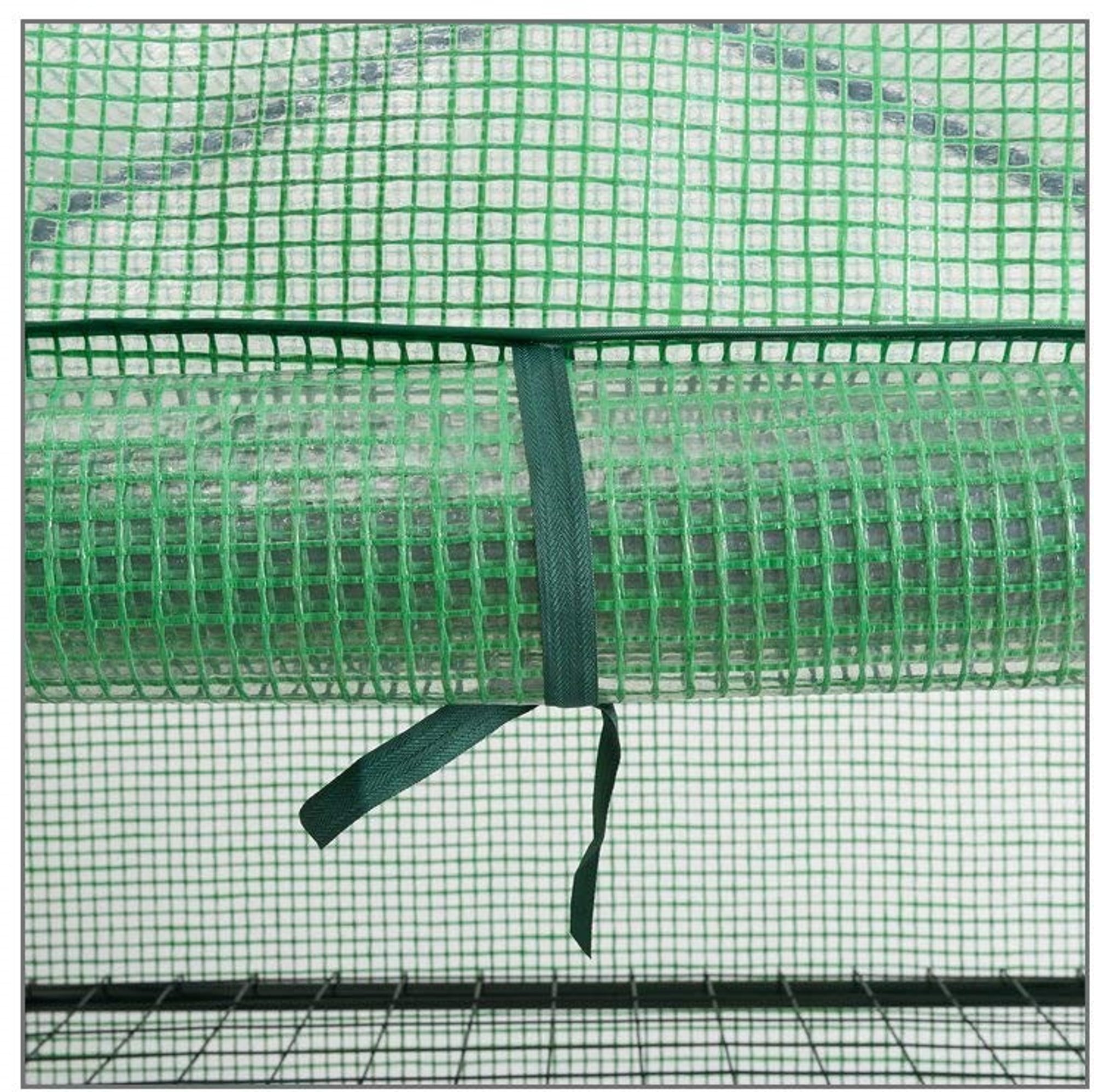GENESIS 4 Tier Portable Rolling Greenhouse with Opaque Cover