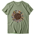 thumbnail image 4 of DPTALR T-Shirt Décontracté pour Femmes à Manches Courtes avec Impression de Lettres, Col Rond, Ample, 4 of 5