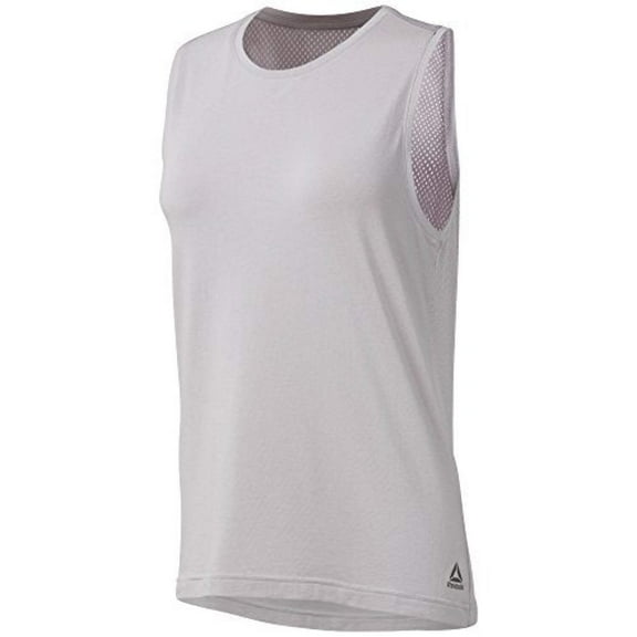 Reebok Women's Workout Ready Mesh Panel Tank