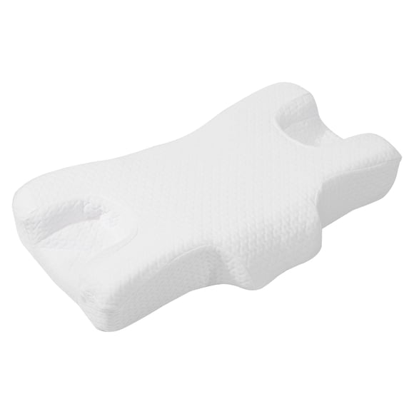 Almohada de Espuma Viscoelástica Unique Bargains para Dolor de Cuello y Hombros Algodón de Aire Blanco