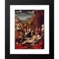 thumbnail image 2 of Paolo da San Leocadio 14x18 Black Modern Framed Museum Art Print Titled - Mourning Over the Dead Body of Christ (circa 1507), 2 of 5