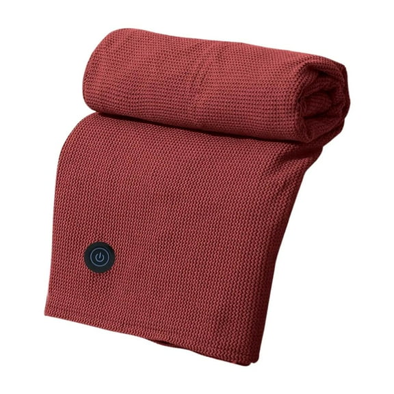 Portable Heated Shawl Wraps USB Heated Blanket Shawl, Portable Soft Zipper