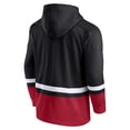 thumbnail image 3 of Men's Fanatics Black Oklahoma Sooners First Battle Pullover Hoodie, 3 of 3