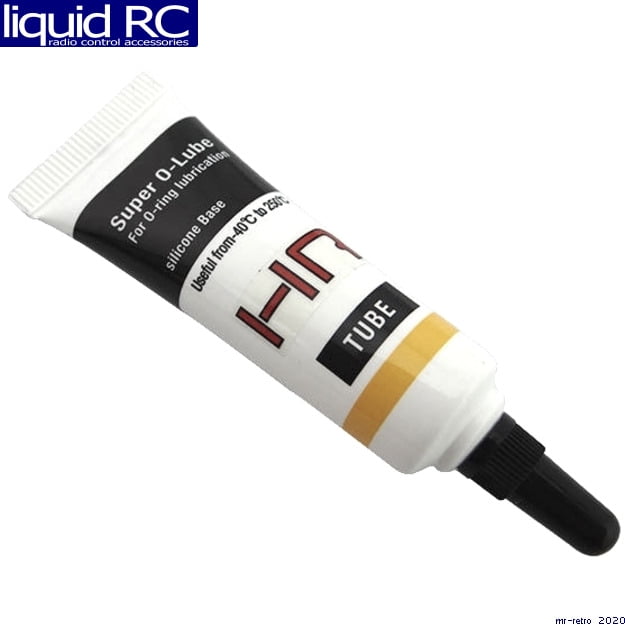 Hot Racing SPL10G08 Clear Silicone O-Ring Super Lube