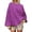 Hot Pink, variant on HVOBTTY Women's Long Sleeved Sweatshirts, Fall and Winter Tops for Women, Women's Casual Soft Loose Striped Color Block Crew Neck Sweatshirt with Pocket Hot Pink, Hot Pink