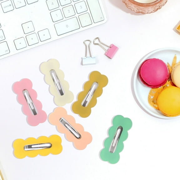 KONTONTY 30Pcs Small Hair Clips for Girls Assorted Color Durable Hair Accessories for Women