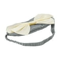 thumbnail image 5 of 1 Pc Gray Elastic Bow Sleep Mask Soft Eye Shade Cover for Light for Travel, 5 of 6