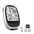 thumbnail image 2 of Bicicleta Velocímetro Odómetro GPS Navegación BT4.0 ANT Ciclismo Ordenador Blanco Sunnimix Ordenador de bicicleta, 2 of 7