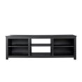 thumbnail image 4 of Bellemave Black TV Stand for 65/70/80 Inch TV, TV Table with Storage Compartment, TV Console with Open Shelves, TV Cabinet for Living Room, Bedroom, 4 of 11