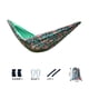 thumbnail image 3 of Hamaca de camping doble de 300 kg, resistente y portátil. Verde, 3 of 8