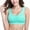 Green, variant on Women's Lace Anti Emptied Yoga Bra Seamless Underwear Ladies Running Fitness Sports Wire Free Bra